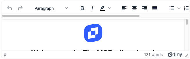 Scrolling Toolbar