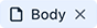 Body context tag