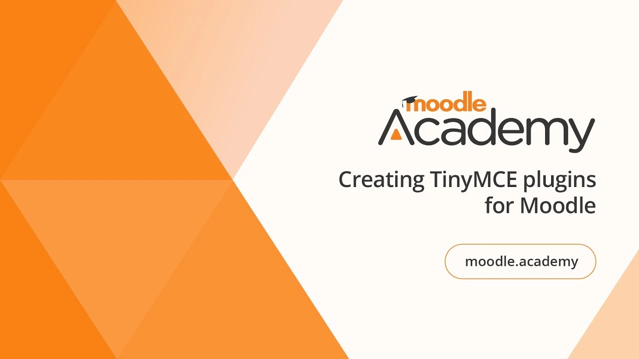 Creating TinyMCE plugins for Moodle