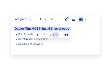 Open source core Open source core