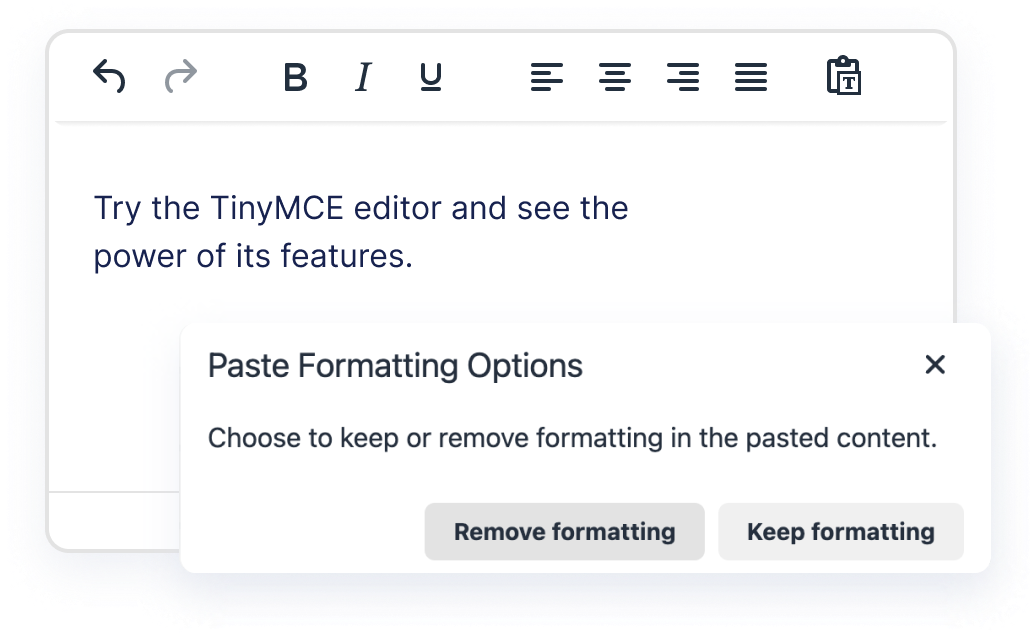 Clean copy-and-paste Clean copy-and-paste